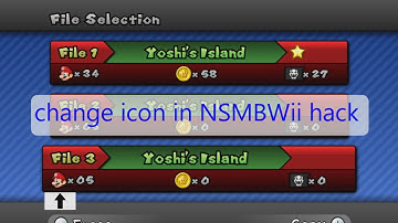NSMBWii Modding Tutorial Part 3: change icon with Brawlcreate