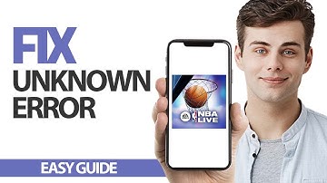 How To Fix NBA LIVE Mobile Unknown Error | Final Solution