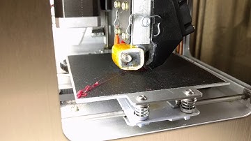 Hobbyking Fabrikator 2 Mini - Initial layers