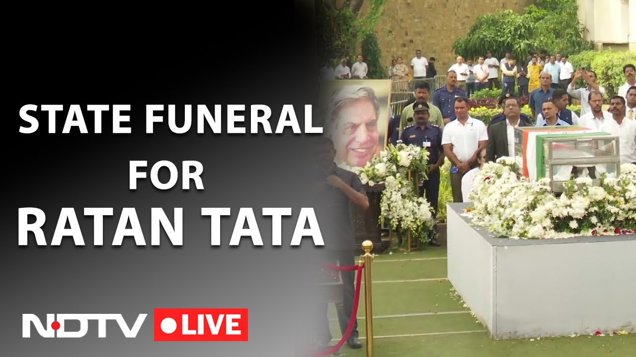 Ratan Tata Funeral LIVE | Ratan Tata Latest | Ratan Tata Death News ...