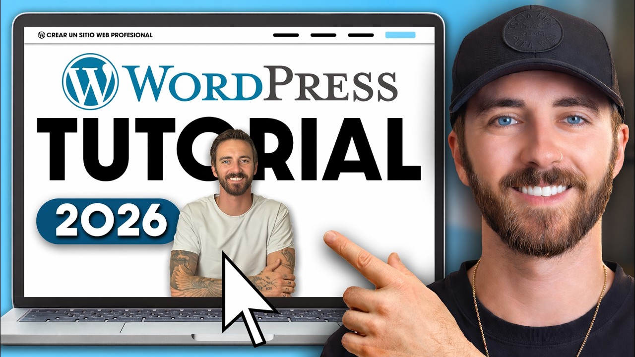 Tutorial de WordPress para Principiantes (2026) | Paso a Paso - YouTube