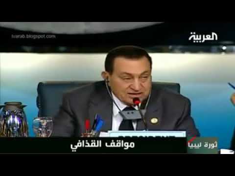 القذافى مش عارف المترجم تر جم الطين بله ازاى ستندم ان لم تشاهد