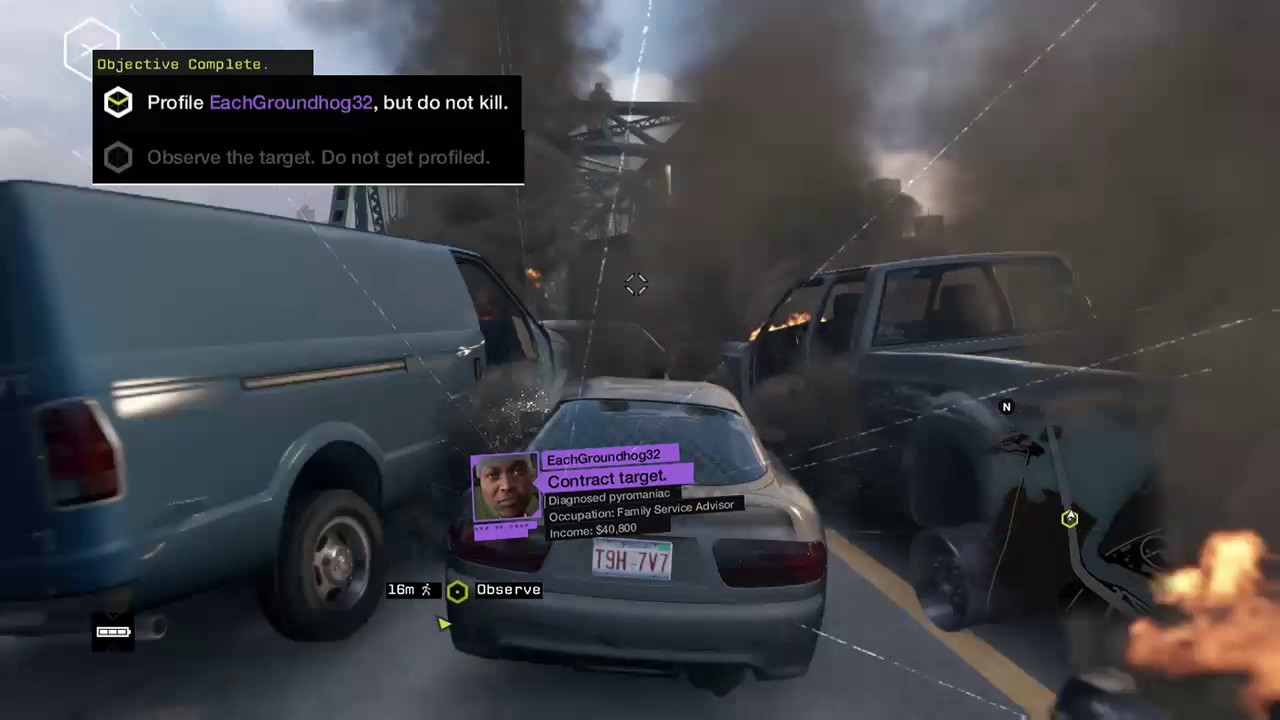 How to get a bad reputation in Watch Dogs - YouTube