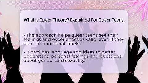 What Is Queer Theory? Explained For Queer Teens. - Queer Teens United