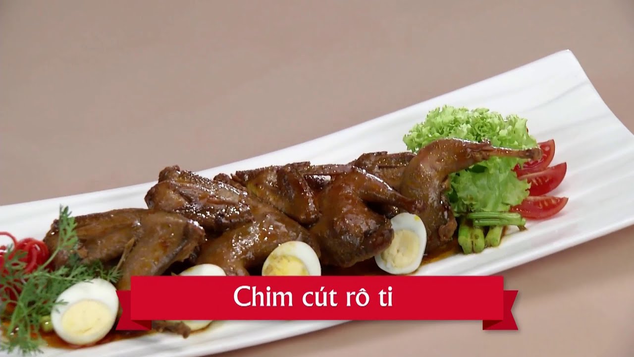 Món ngon mỗi ngày | Chim cút rô ti | HTV - YouTube