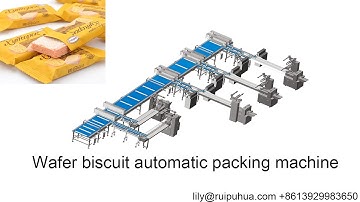 Wafer Biscuit Automatic Packing Machine