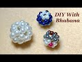 Beaded ball  how to make beaded ball diy key chain  charms