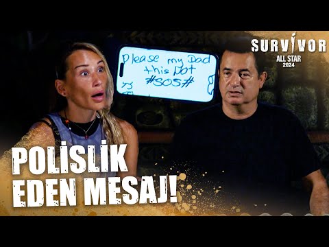 Acun Ilıcalı Seda'nın Ekibi Polislik Ettiği Mesajı Okudu! | Survivor All Star 2024 8. Bölüm