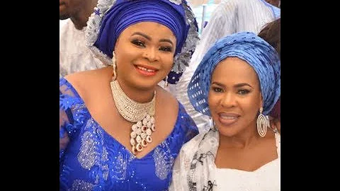 Fathia Balogun, Liz DaSilva& others Enjoying themselves at Dayo Amusa father's Burial Ceremony