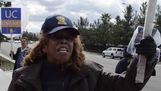 Workers Protest Payroll Violations at UC