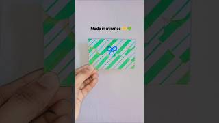 Quick and easy envelope🎀💌 #diy #giftideas #giftbox #homemade #asthetic #viral #ytshorts #envelope