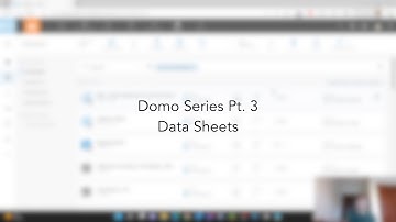 Domo Series Pt. 3| How to upload data sheets. #data #domo #python