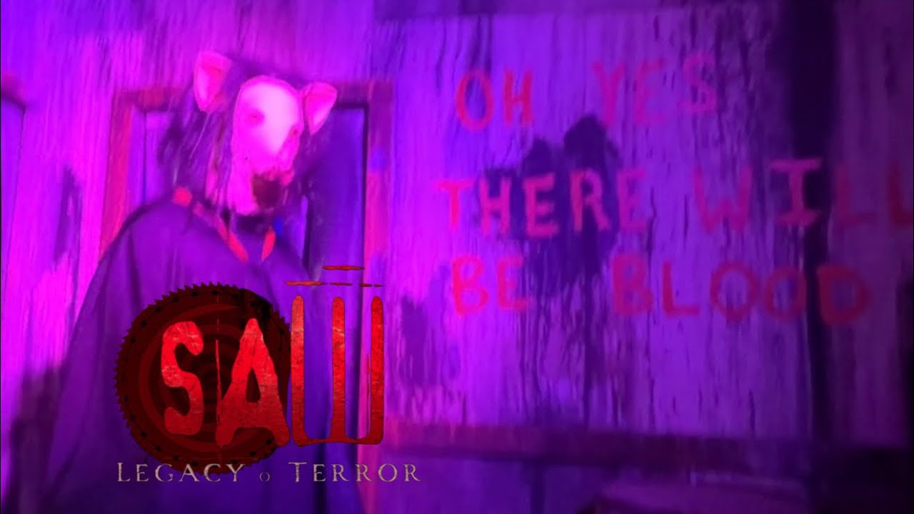 New SAW: Legacy of Terror Six Flags Magic Mountain Fright Fest 2025 ...