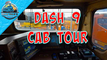 Exclusive Look: BNSF Freight Train Cab! | DASH 9