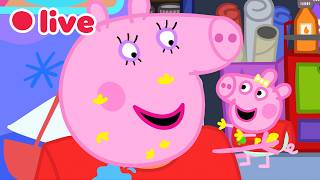 ๐ด LIVE: Cutest Baby Evie Moments ๐ผ | Peppa Pigโs Best Big Sister Moments โจ | FULL Episodes | 4K