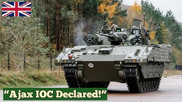 Finally British Army declares Initial Operating Capability for Ajax armoured vehicle fleet