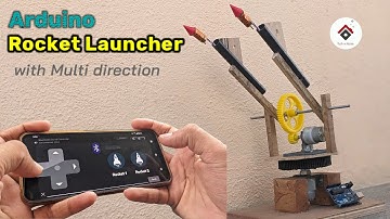 Bluetooth controlled Rocket Launcher using Arduino | DIY Rocket Launcher[CODE] | Arduino projects