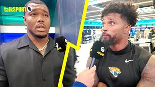 Jacksonville Jaguars players REACT to LATE WIN over Philadelphia Eagles in London! screenshot 1