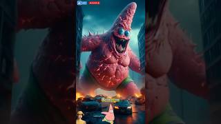 💥horror version of the SpongeBob team😱#spongebob #viralshorts