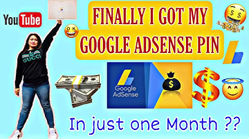 Google Adsense Pin | Finally Got it | Google Adsense Verification Pin
