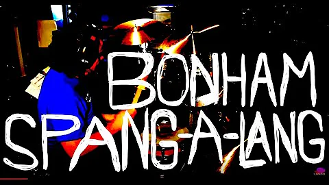 For DRUM SET * The BONHAM ENGINE With SPANG-A-LANG...