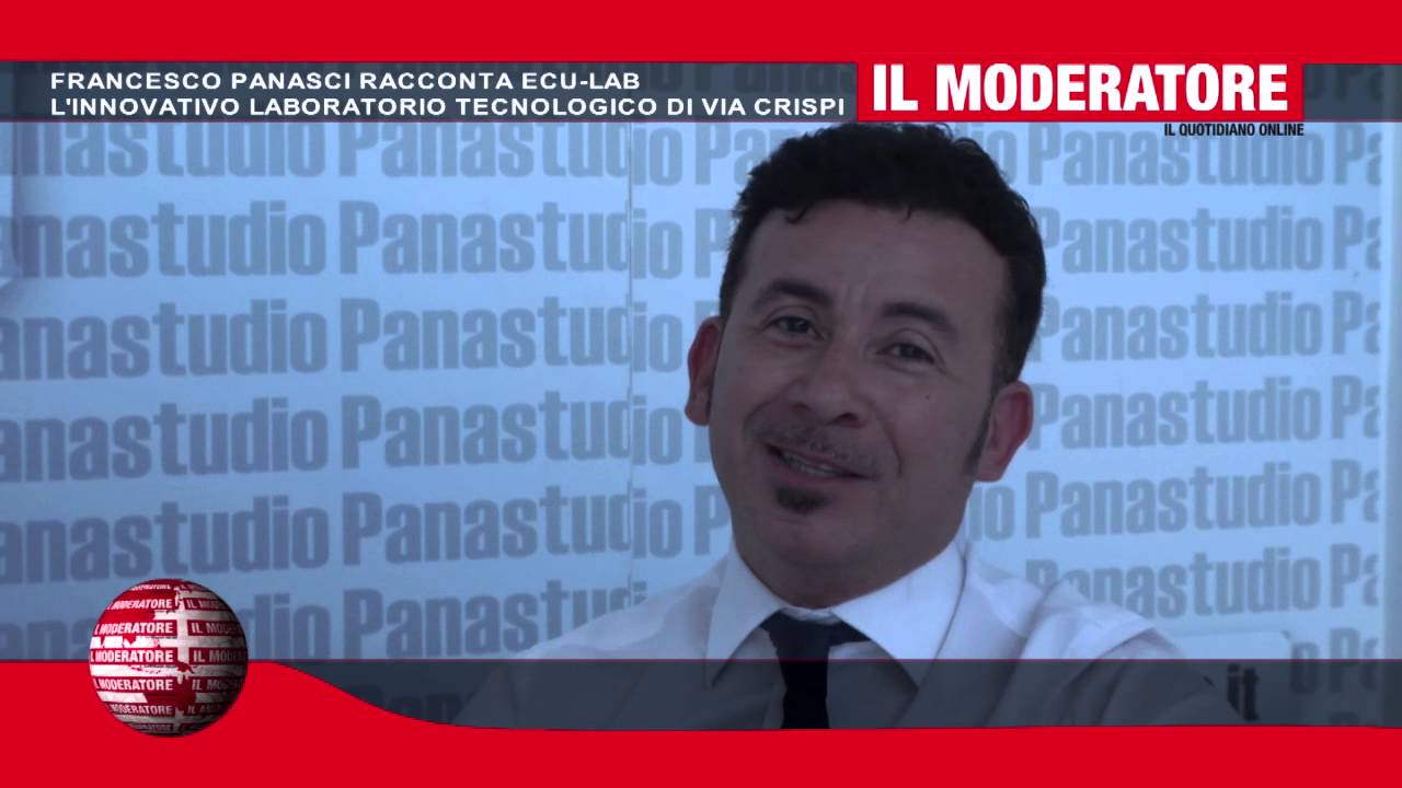 sicilian mafia 091TG FRANCESCO PANASCI RACCONTA ECU LAB L'INNOVATIVO LABORATORIO TECNOLOGICO DI VIA CRISPI
