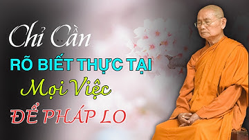 Mọi Việc Đã Có Pháp Lo – Chỉ Cần Tâm An, Đời Tự Nhiên Thuận | HT. Viên Minh