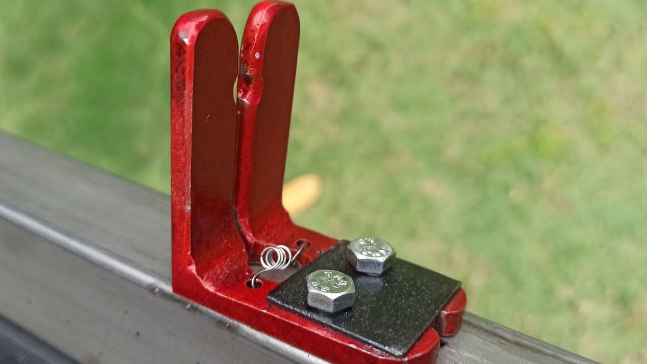 membuat ketapel dari besi || making slingshot