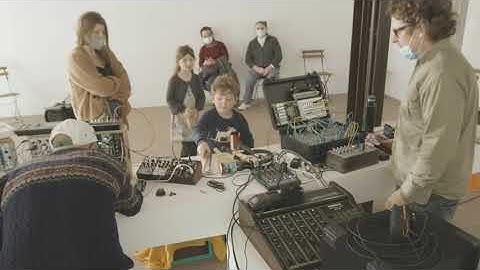 Abstraction @ Art Space - Live modular synths