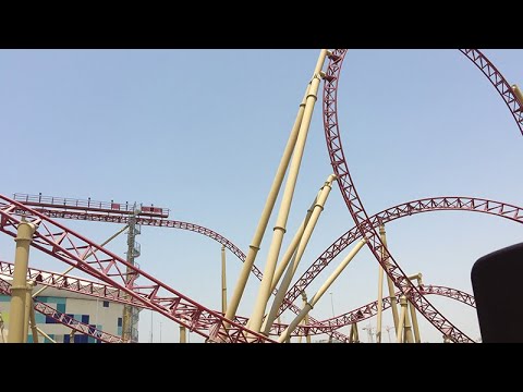 The Velociraptor  – IMG Worlds of Adventure SCARIEST ROLLER COASTER IN DUBAI