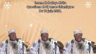 Imam Abdoulaye Koïta : questions et réponses islamiques du 19 juin 2021.