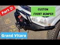 Suzuki Grand Vitara Custom Front Bumper Build - Part 2 - Valuable DIY info included!