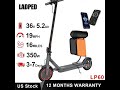 AOVOPRO LADPED LP60 Electric Scooter 350W 19mph Max Speed 8.5inch tire Folding Electric Scooter