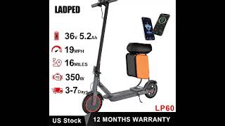 AOVOPRO LADPED LP60 Electric Scooter 350W 19mph Max Speed 8.5inch tire Folding Electric Scooter