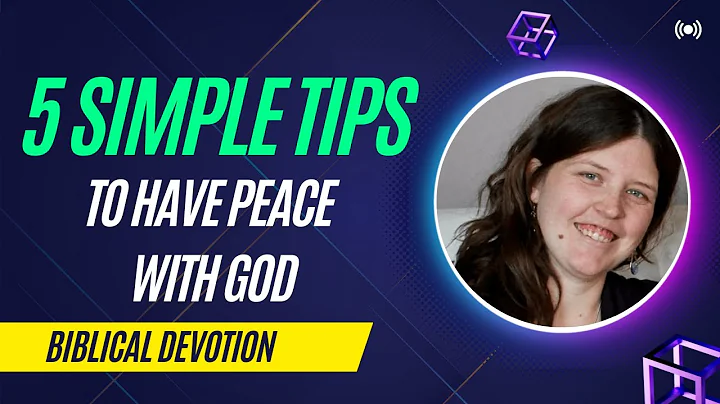 5 simple things you can do to experience peace wit...
