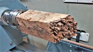 Woodturning - I thought it was risky using this burl !! (no mid roll ads) by Andy Phillip 198,466 views 11 months ago 15 minutes