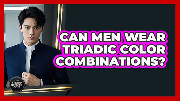 Can Men Wear Triadic Color Combinations?