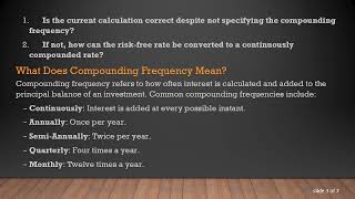Correctly Specifying the Risk-Free Rate in Option Calculation Using QuantLib