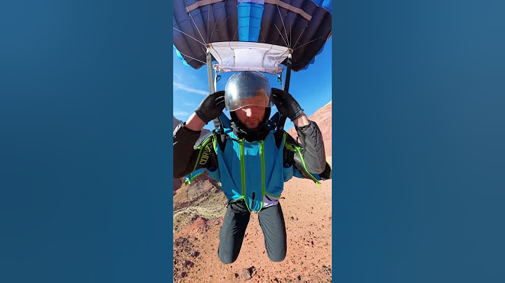 Face view of me flying the famous flake