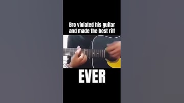 Thumbnail of Bro violated his guitar #guitar #rock