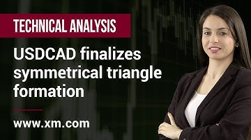 Technical Analysis: 19/04/2019 - USDCAD finalizes symmetrical triangle formation