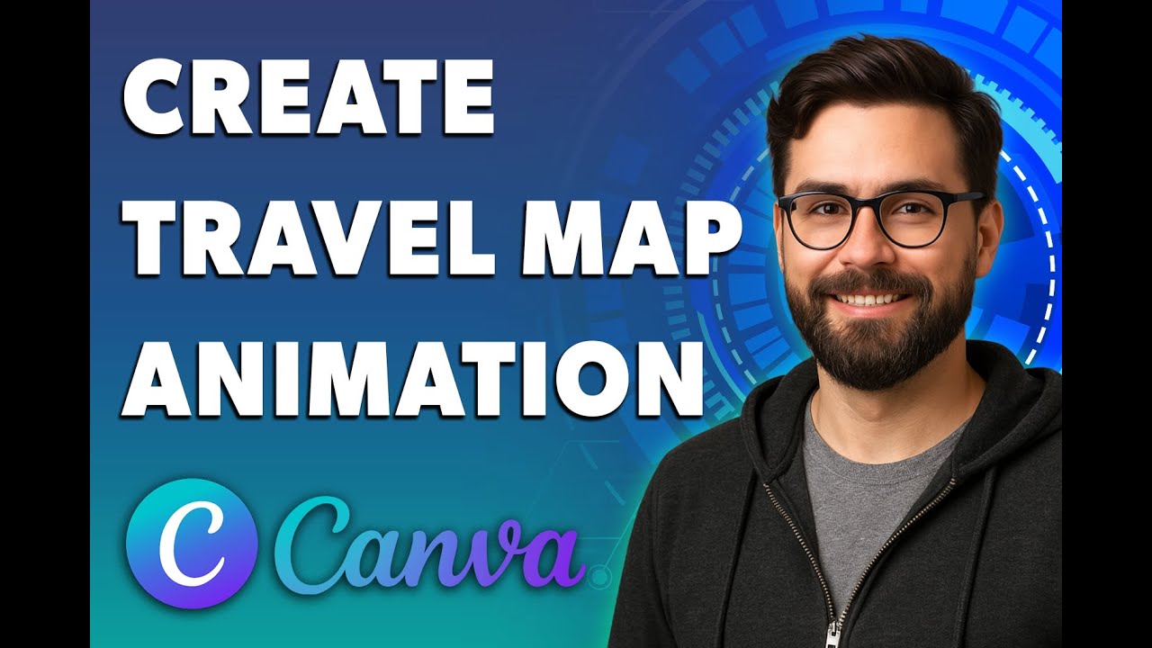 How To Create Travel Map Animation In Canva [2026 Guide] - YouTube