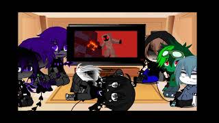 Minecraft mobs and my AU reacts to "Herobrine's life"+enderman