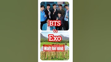 BTS vs EXO 💜😱 #bts #blackpink #btsshorts #jungkook #btssongs #kpop#taehyung#jin#suga #army#jimin#vs