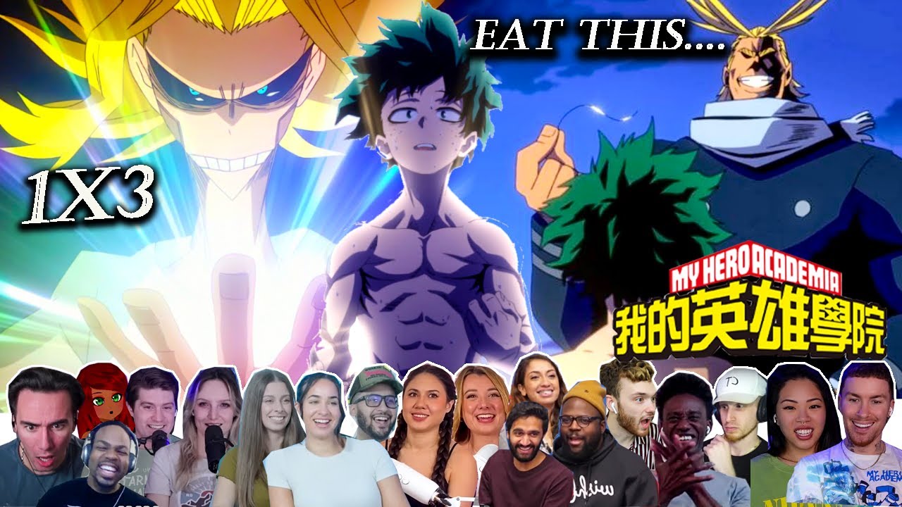 All Might Give One For All?!🤯🔥"Roaring Muscles" My hero Academia S1 Ep ...
