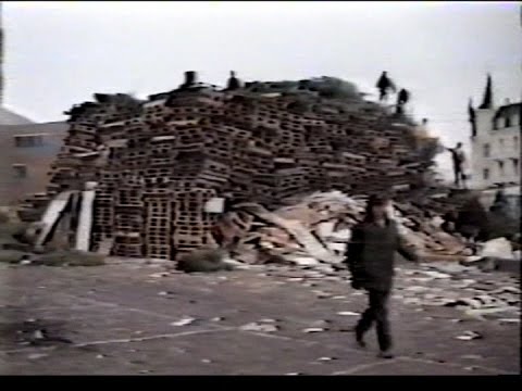 Vreugdevuren Circusplein & Magneet Scheveningen 1991