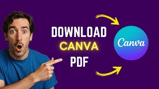 How to Save a Canva Design as a PDF Fast!