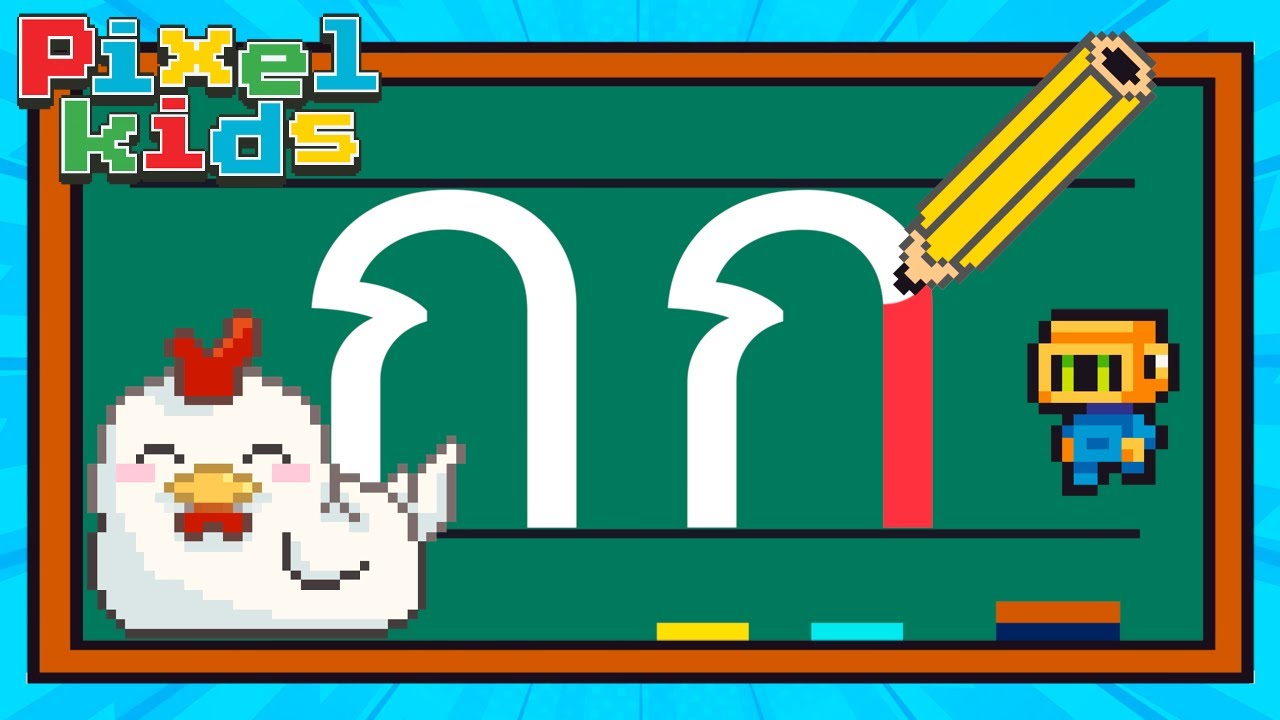 ก-ฮ ฝึกเขียน ฝึกอ่านพยัญชนะไทย 44 ตัว | วิธีเขียนตัวอักษรไทย ก ไก่ ถึง ฮ นกฮูก | Thai Alphabet