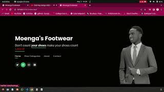 Ecommerce Website | Online shoe shop website | html, css, django