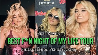 Bebe Rexha - Live at Philadelphia, Pennsylvania (Best F*n Night of my Life Tour 2023)